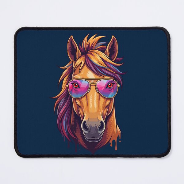 Item preview, Cool Horse Wearing Retro Sunglasses Pop Art Style designed and sold by artscripts.