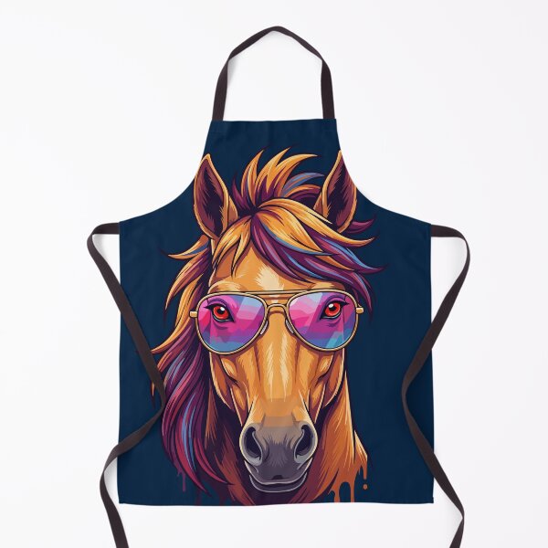 Item preview, Cool Horse Wearing Retro Sunglasses Pop Art Style designed and sold by artscripts.