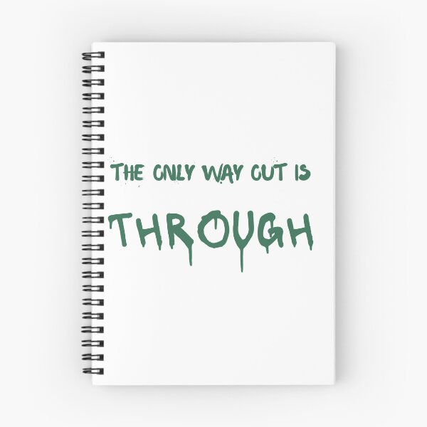 Item preview, The only way out is through designed and sold by LaughandLaugh.