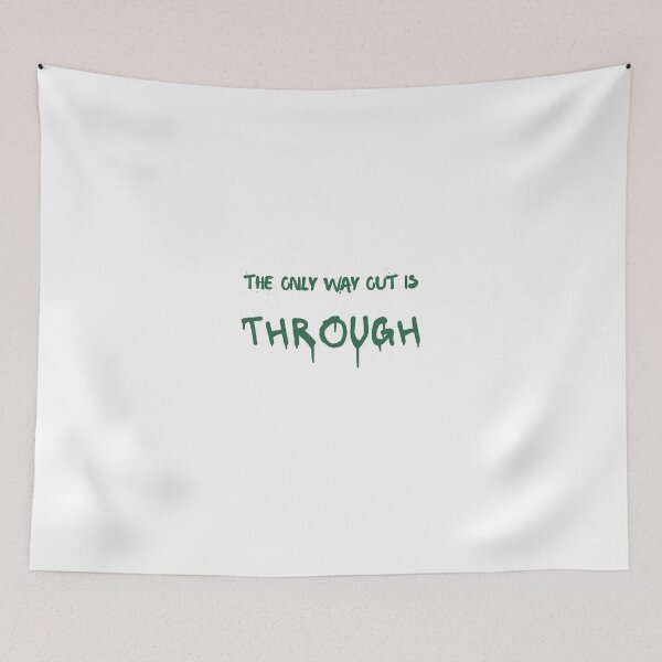Item preview, The only way out is through designed and sold by LaughandLaugh.