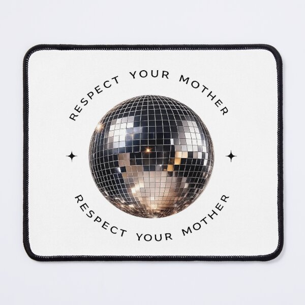 Item preview, Respect Your Mother Shirt, Disco Ball T-Shirt, Vintage Party designed and sold by VegaPPAr.