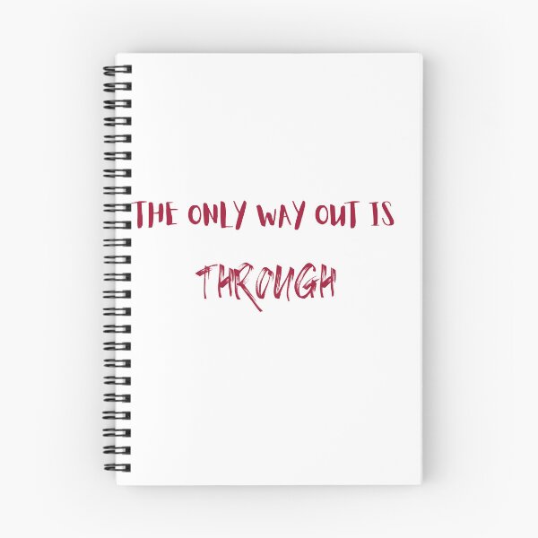 Item preview, The only way out is through designed and sold by LaughandLaugh.
