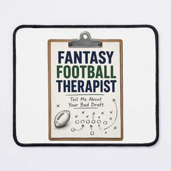 Item preview, Fantasy Football Therapist designed and sold by MAPDDesigns.