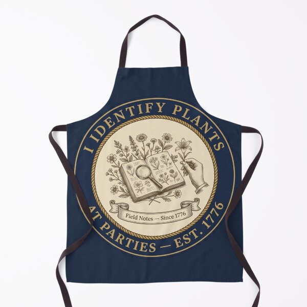 Item preview, I Identify Plants at Parties Naturalist Humor Badge designed and sold by CalmCapy Co.