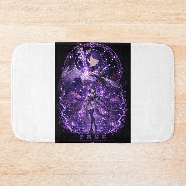 Item preview, Raiden Shogun Inspired Eternal Lightning Anime Fantasy Design designed and sold by ijunk.