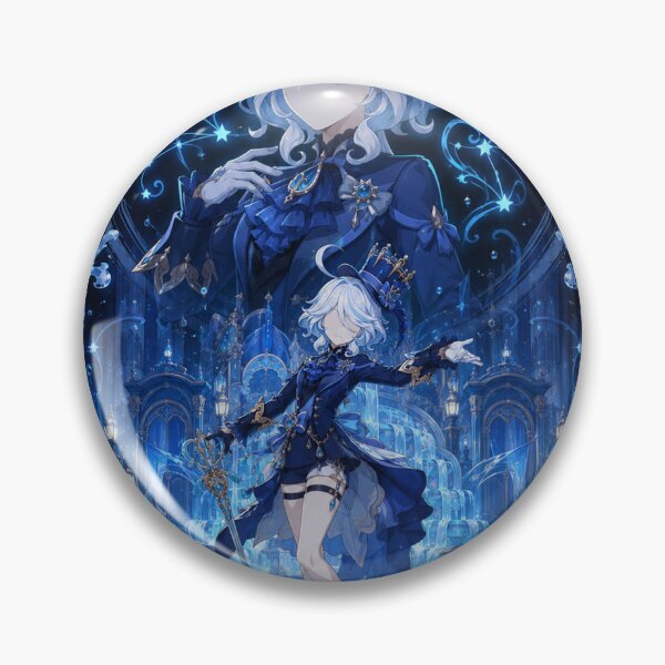 Item preview, Furina Inspired Hydro Diva Anime Fantasy Design designed and sold by ijunk.