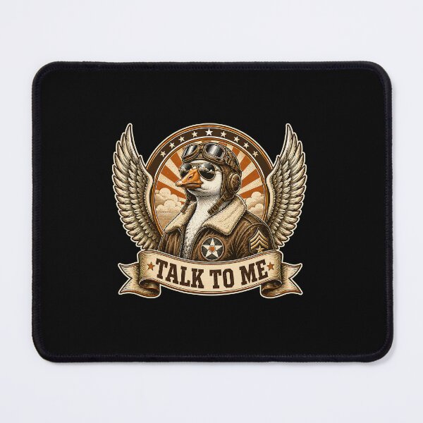Item preview, Talk To Me Goose Aviator Pilot Military Flying Airman designed and sold by markymaarty.