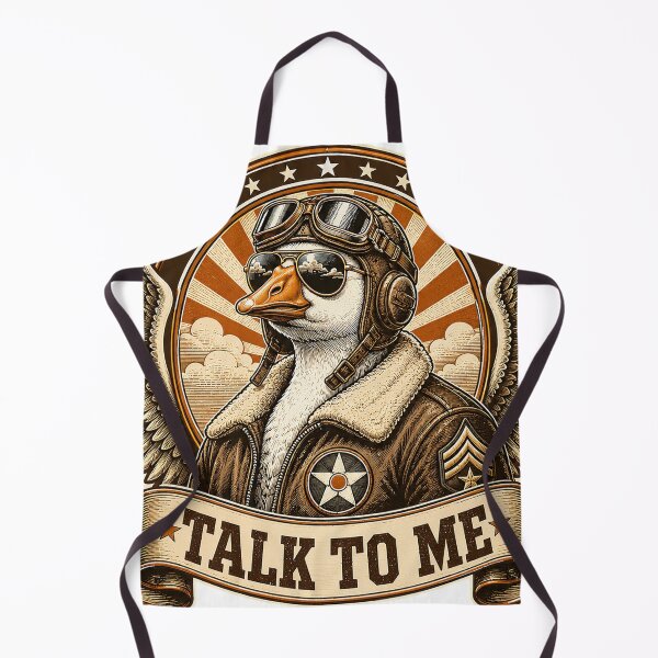 Item preview, Talk To Me Goose Aviator Pilot Military Flying Airman designed and sold by markymaarty.