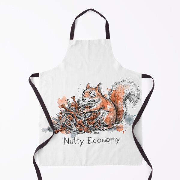 Item preview, Nutty Economy: The Frustrated Squirrel & Metal Hardware Art designed and sold by SoulPT.