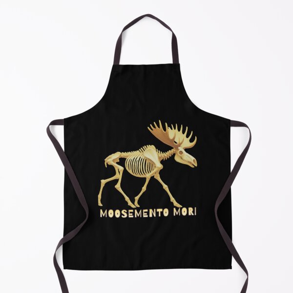 Item preview, Moosemento Mori - Funny Moose Skeleton Dark Humor Design designed and sold by PatykArt.