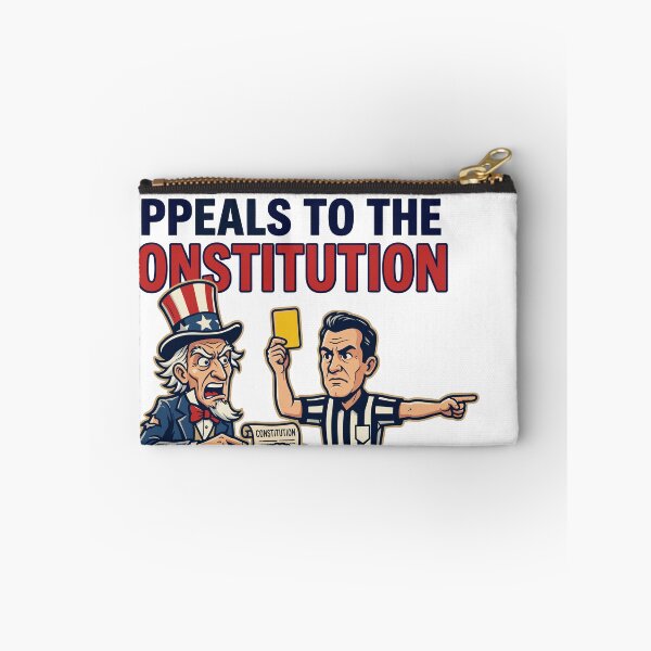 Item preview, Yellow Card Uncle Sam Appeals to Constitution V1 designed and sold by 1RSN.