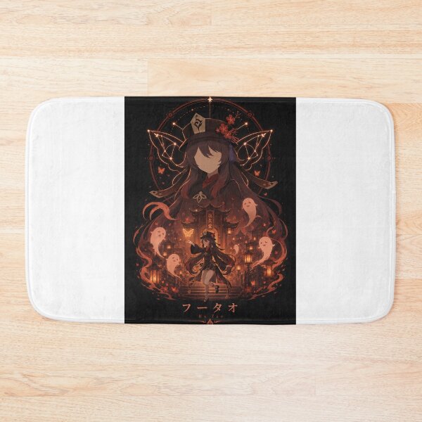 Item preview, Hu Tao Inspired Crimson Ghost Anime Fantasy Artwork designed and sold by ijunk.