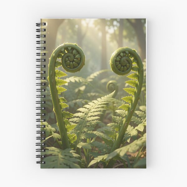 Item preview, Fiddlehead Ferns in the Forest designed and sold by Vicky Brago-Mitchell®.