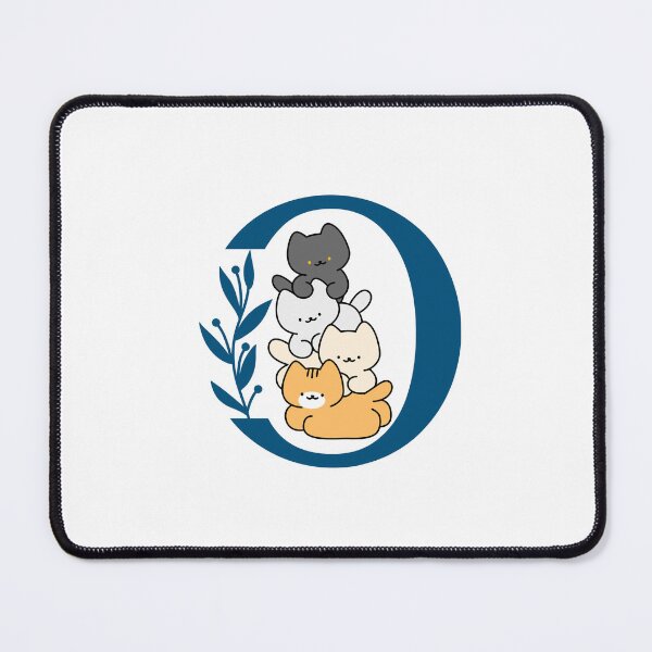 Item preview, Cute Kitten Monogram Letter O - Cute Cats Pile Up designed and sold by Mazza-mazza.