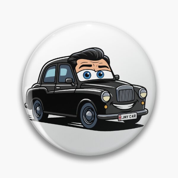 Item preview, Jimmy Carr Cars Movie Cartoon Funny British Comedian Fan Art designed and sold by Chrono Design Workx.