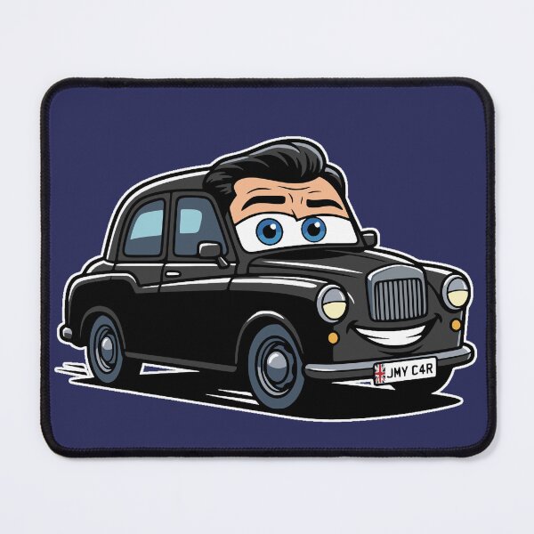 Item preview, Jimmy Carr Cars Movie Cartoon Funny British Comedian Fan Art designed and sold by Chrono Design Workx.