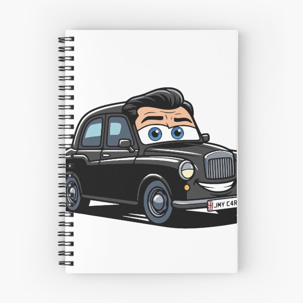 Item preview, Jimmy Carr Cars Movie Cartoon Funny British Comedian Fan Art designed and sold by Chrono Design Workx.