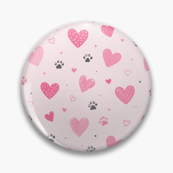 Item preview, Coquette Dog Love Pattern designed and sold by EsenciaZen.