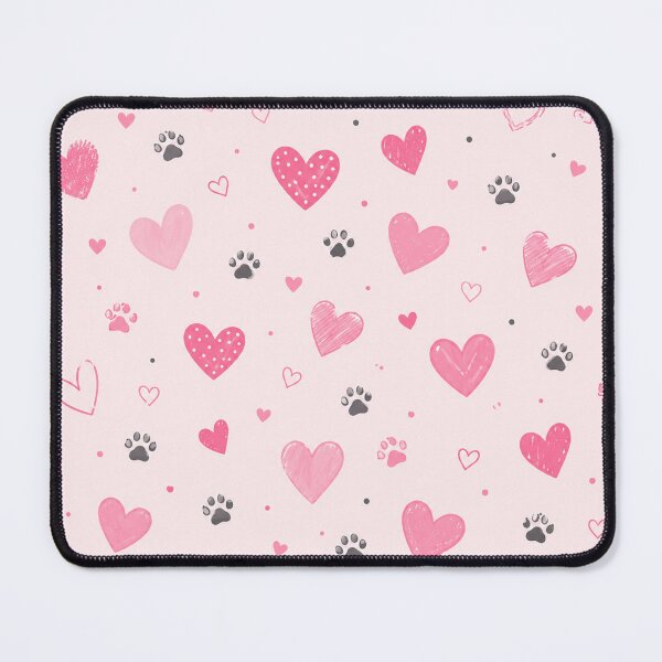 Item preview, Coquette Dog Love Pattern designed and sold by EsenciaZen.