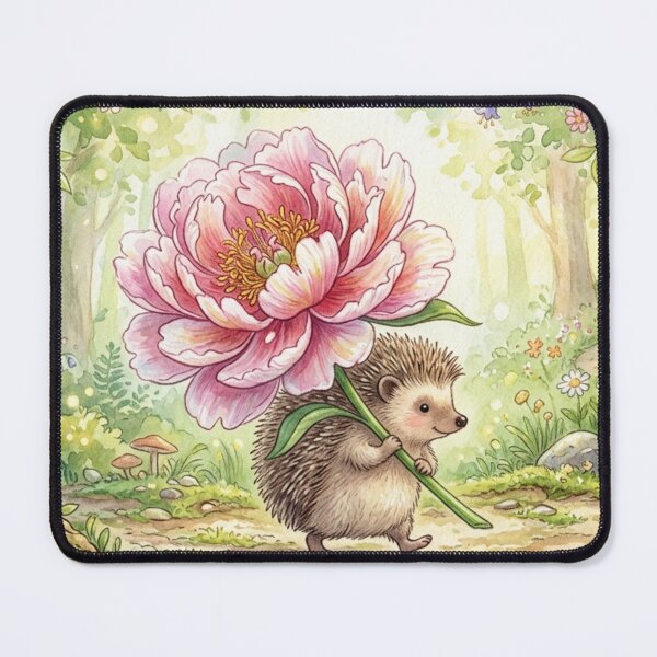 Item preview, forest animal with flower designed and sold by veynorastudio.