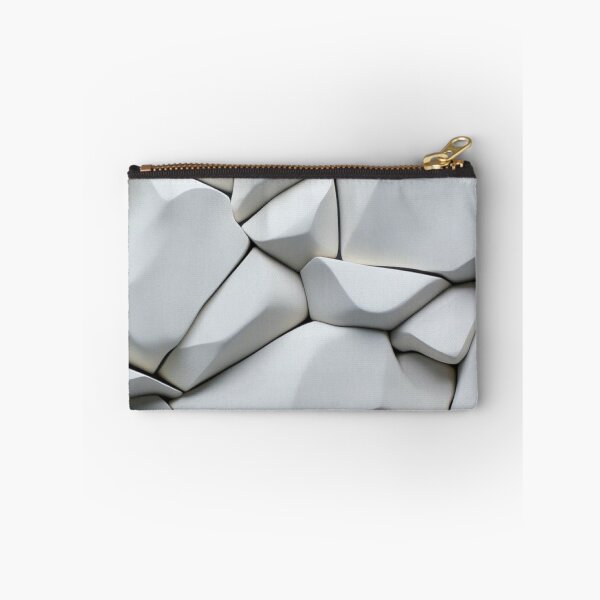 Item preview, 3D Geometric White Blocks Texture Abstract Minimalist Pattern designed and sold by LYAN-STORE.