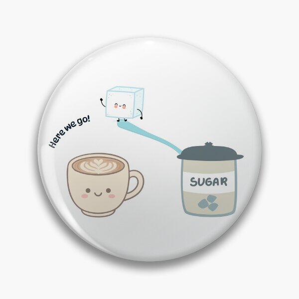 Item preview, Funny Coffee Art - Sugar Cube High Dive designed and sold by Mazza-mazza.