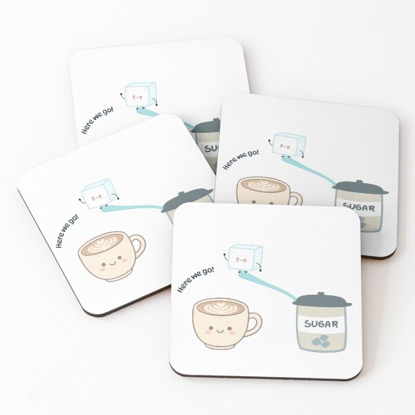 Item preview, Funny Coffee Art - Sugar Cube High Dive designed and sold by Mazza-mazza.