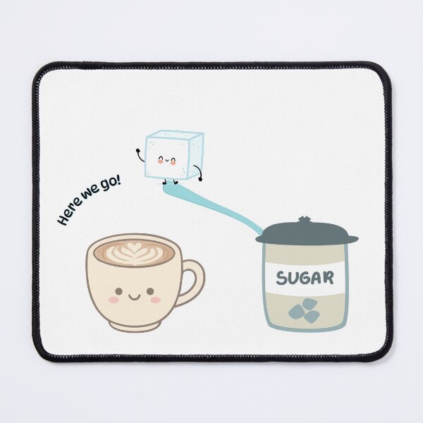 Item preview, Funny Coffee Art - Sugar Cube High Dive designed and sold by Mazza-mazza.