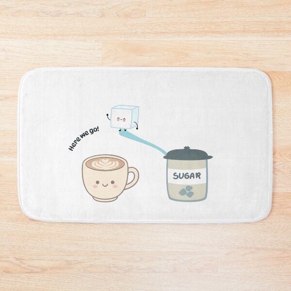 Item preview, Funny Coffee Art - Sugar Cube High Dive designed and sold by Mazza-mazza.