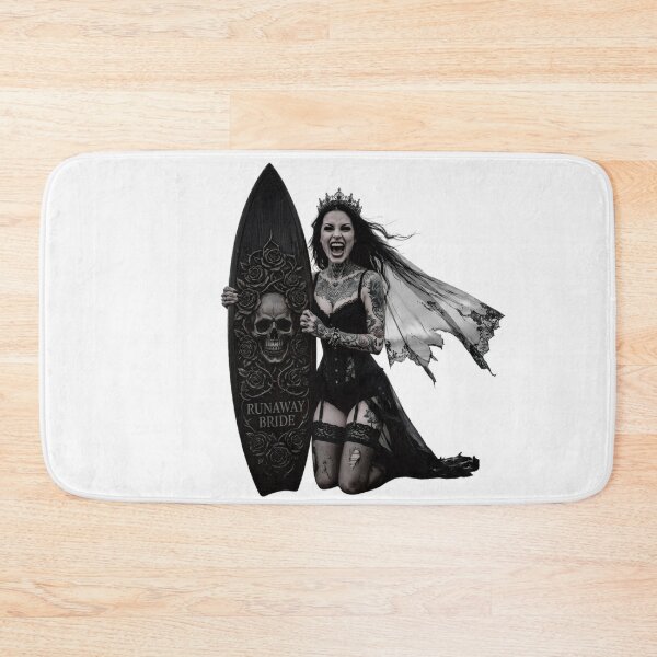 Item preview, Gothic Party Bride Tattoos Kneeling designed and sold by Voodoo Store Paranormal Collections.