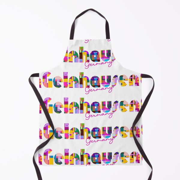 Item preview, Gelnhausen, Germany, Vibrant Abstract City Typography Art designed and sold by Wanderful-roads.