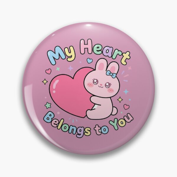 Item preview, My Heart Belongs To You Cute Bunny Design – Kawaii Love Gift designed and sold by morning sun.