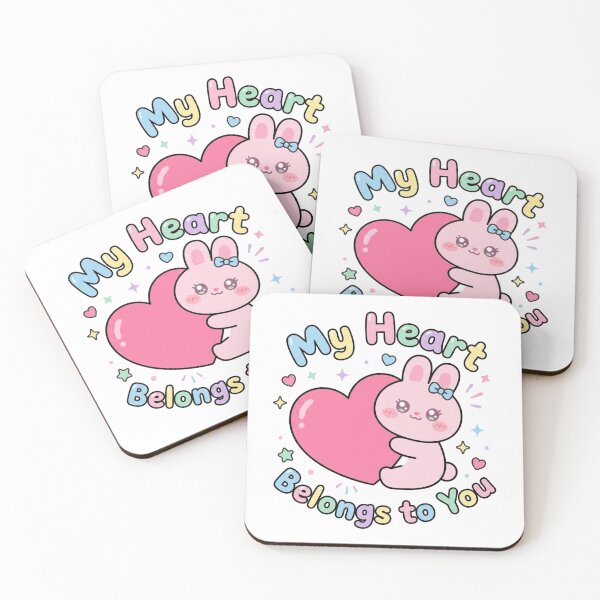 Item preview, My Heart Belongs To You Cute Bunny Design – Kawaii Love Gift designed and sold by morning sun.
