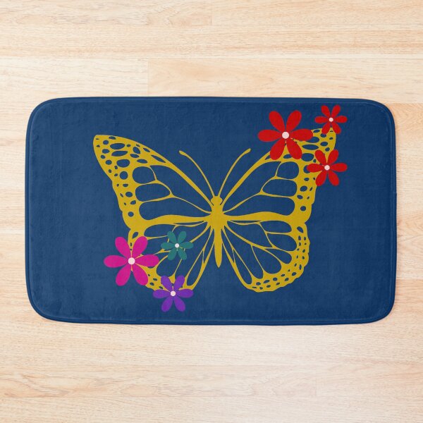 Item preview, Golden Butterfly Floral Pop Art Graphic designed and sold by SeJaa.