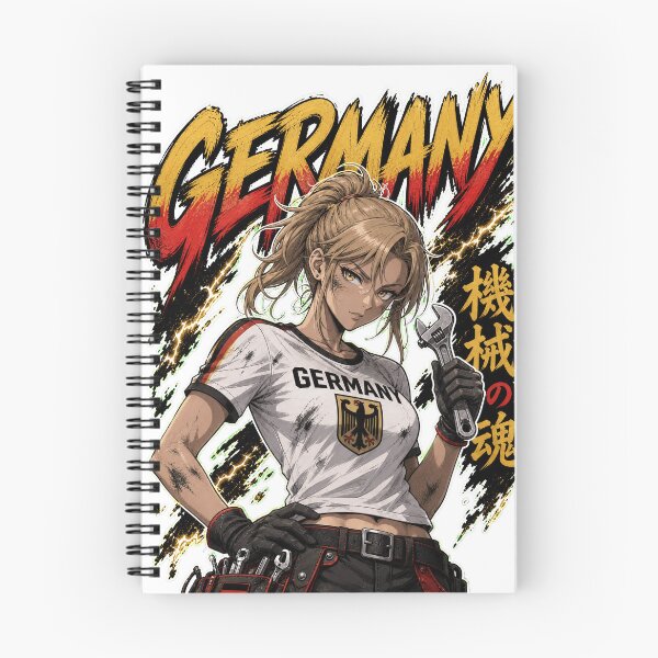Item preview, German Blitz Waifu: Anime Soccer Mechanic designed and sold by Senpai Syndicate.