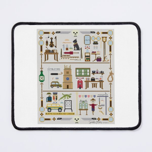 Item preview, Tea & Murder designed and sold by SparklesMakesStudio.