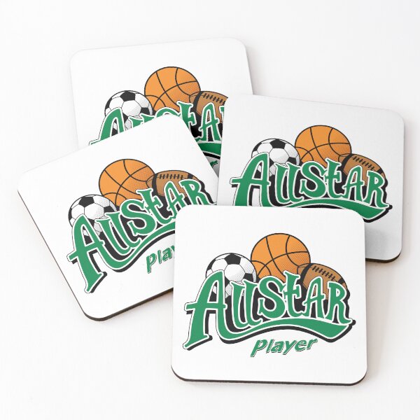 Item preview, All Star Player Sports Typography Logo  designed and sold by PMSNshop.