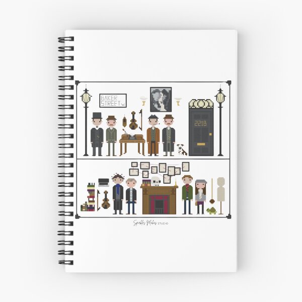 Item preview, The Evolution of Holmes & Watson designed and sold by SparklesMakesStudio.