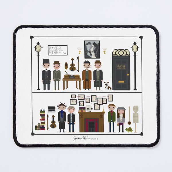 Item preview, The Evolution of Holmes & Watson designed and sold by SparklesMakesStudio.