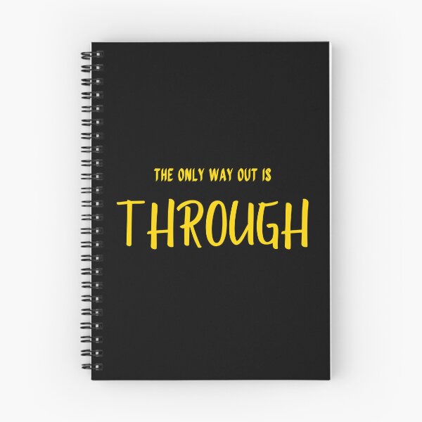 Item preview, The only way out is through designed and sold by LaughandLaugh.