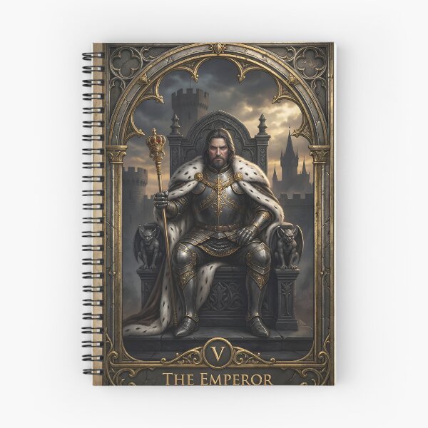 Item preview, The Emperor -Major Arcana tarot card designed and sold by Studio77-Gothic.