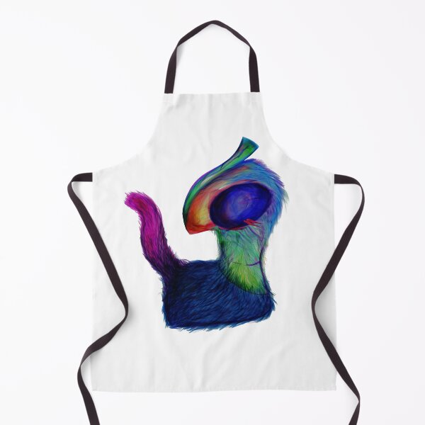 Item preview, Colorful Abstract Furry Creature Rainbow Cat designed and sold by davidmalec.