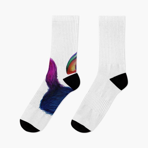 Item preview, Colorful Abstract Furry Creature Rainbow Cat designed and sold by davidmalec.