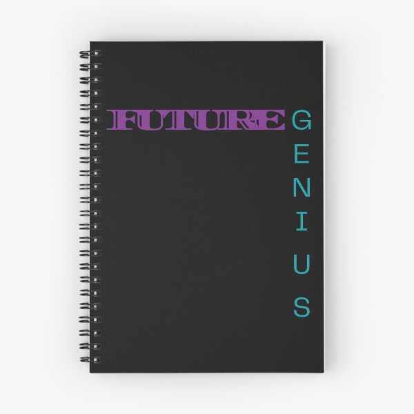 Item preview, Future Genius Neon Typography L Shape Design designed and sold by Aneta-Design.