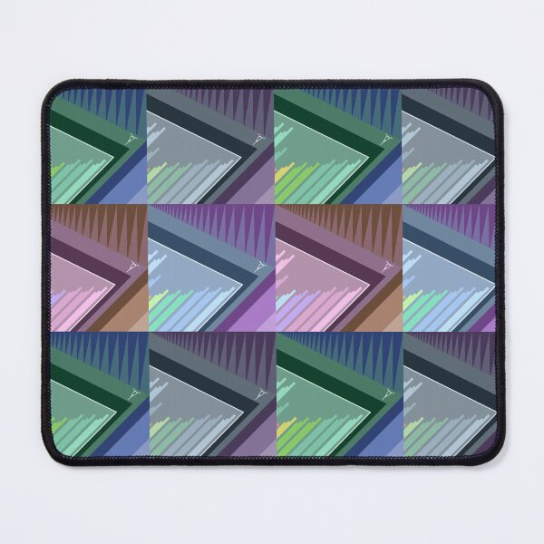 Item preview, Futuristic Data Landscape | Cyber Interface Geometric Abstract Art designed and sold by Mohng Talulenz.