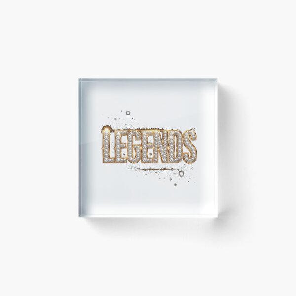 Item preview, Legends Gold Luxury Typography designed and sold by reanacreations.