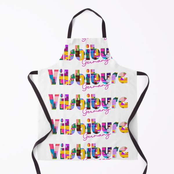 Item preview, Vilsbiburg, Germany, Vibrant Abstract City Typography Art designed and sold by Wanderful-roads.