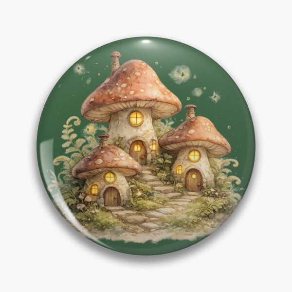 Item preview, Mushroom Cottage Cluster Cottagecore Fairycore designed and sold by MagicMakerPh⭐⭐⭐⭐⭐.