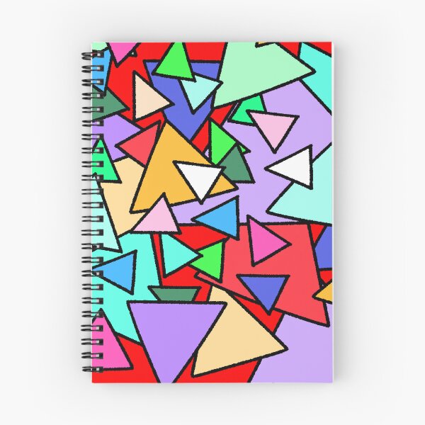 Item preview, Colorful Overlapping Triangles Abstract Art designed and sold by ubborn.