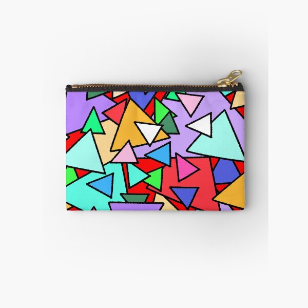 Item preview, Colorful Overlapping Triangles Abstract Art designed and sold by ubborn.